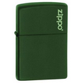 Zippo  Green Matte Lighter